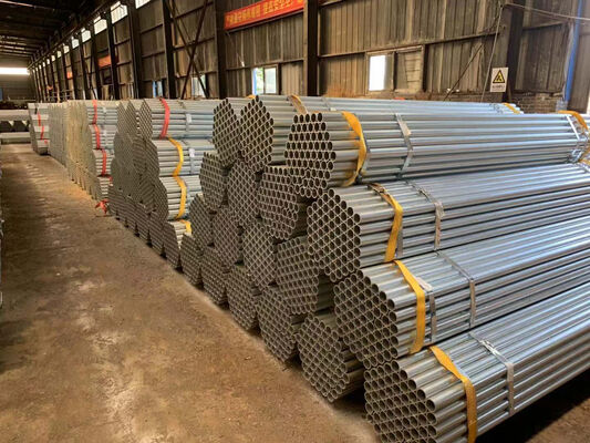 Galvanised Steel Scaffold Tube 420N/mm2  quality 6.4kg/m Weight