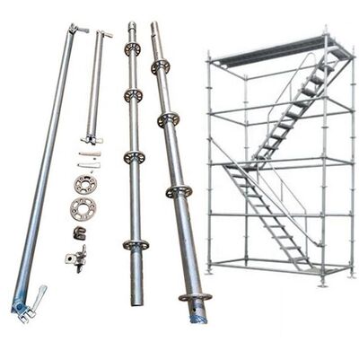 Heavy Duty Steel Material Layher Ringlock Scaffolding for Bridge Building
