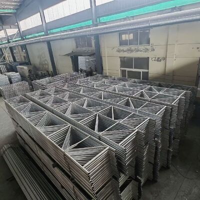 Scaffolding Company Painted 48.3mm 2m Ringlock System Scaffolding For Contractors
