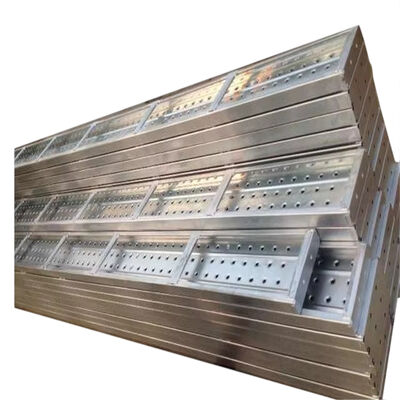 Scaffolding Planks, Perforated Galvanized Steel Anti‑slip Walk Boards for Ringlock Scaffold Construction Projects BYTHAI