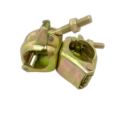 Board retaining clamp hot dipped galvanized forged steel 48.3mm tube fastener high load strength for scaffolding planks installation BYTHAI