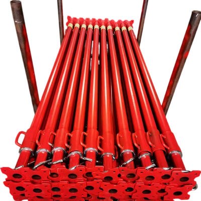 **** steel props scaffolding Q235 hot dip galvanized heavy duty adjustable thick wall steel support for concrete formwork shoring and building construction systems BYTHAI
