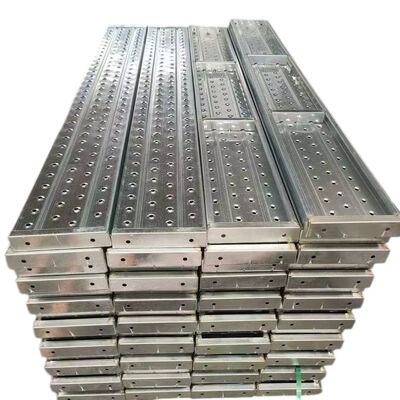 steel scaffold planks Q235 hot dip galvanized thickened plate anti-slip surface for building construction platforms and scaffolding pedestrian walkways BYTHAI