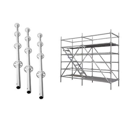ringlock walking board Q235 hot dip galvanized steel anti-slip heavy duty for ringlock scaffolding access and construction walkways BYTHAI