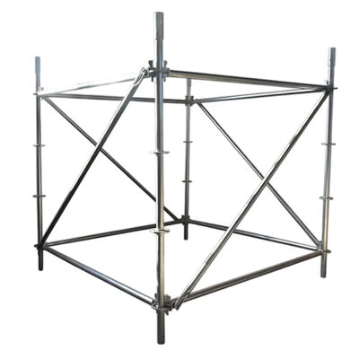 ringlock scaffold system Q235 hot dip galvanized steel modular structure for building construction support and temporary working platforms BYTHAI