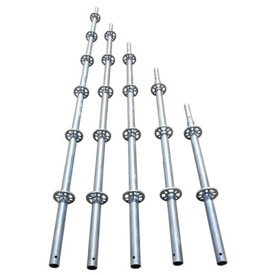 ringlock scaffold high strength galvanized corrosion resistant steel for industrial building maintenance and temporary construction support BYTHAI