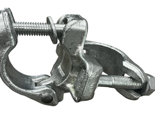 scaffolding clamp swivel full galvanized corrosion resistant heavy duty clamp for outdoor scaffolding adjustment and temporary engineering structure connection BYTHAI