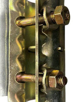 pressed coupler Q235 cold pressed steel hot dip galvanized heavy duty for scaffolding tube connection and building structure fastening BYTHAI