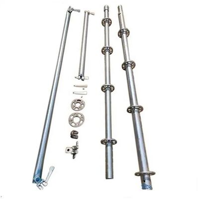 Metal Steel Q235 Q355 Galvanized ringlock scaffolding system Rosette Ringlock Scaffolding Parts