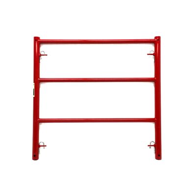Non-Slip Surface Safway Style Scaffolding Ladder Frame Easy to Assemble and Disassemble