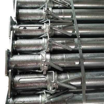Strongboys On Steel Acrow Props, Galvanized Steel Strongboy Attachments for Concrete Formwork Beam Support in Building Projects BYTHAI