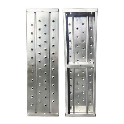 Ladder Scaffold Plank, 250mm Width, Anti-slip Aluminum Surface, High Load Capacity Ladder Scaffold Plank for Construction Access BYTHAI