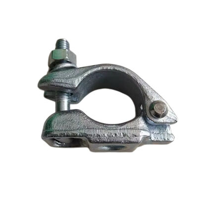 Scaffold half coupler hot dipped galvanized forged steel 48.3mm tube fastener high load capacity for scaffolding beam pipe connection BYTHAI