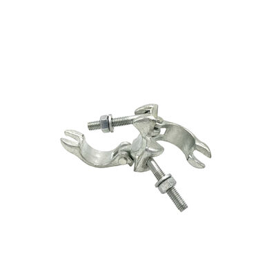 Scaffold half coupler hot dipped galvanized forged steel 48.3mm tube fastener high load capacity for scaffolding beam pipe connection BYTHAI
