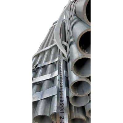 bs1139 scaffolding tubes Q235 hot dip galvanized 48.3mm outer diameter 3.2mm wall thickness 1‑6m cuttable length for building site scaffold frame construction BYTHAI