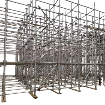 modular ringlock scaffolding for high-rise building Q235 hot dip galvanized steel heavy duty structure for tall building construction support and facade maintenance works BYTHAI